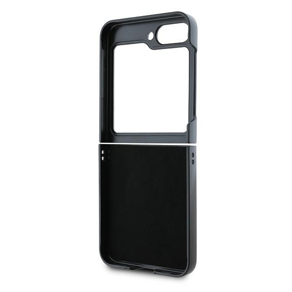 DKNY Toista kuvio Stack Logo Kotelo Samsung Galaxy Z Flip6 - musta