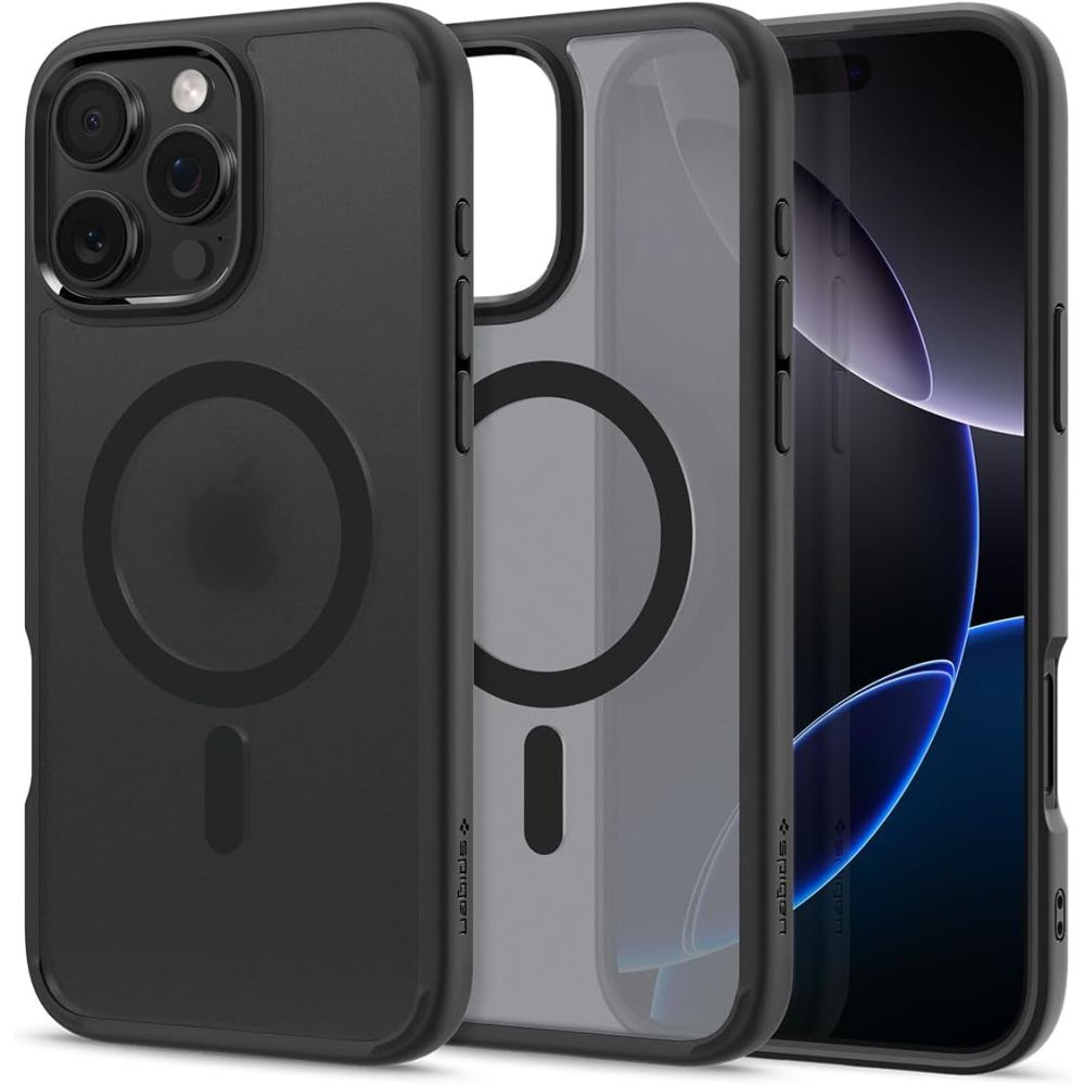 Spigen Ultra Hybrid Mag -kotelo MagSafella 16 Pro:lle iPhone 16 Pro - musta
