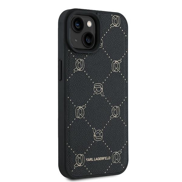 Karl Lagerfeld Karl Head MagSafe kotelo iPhone 15 Plus - Musta