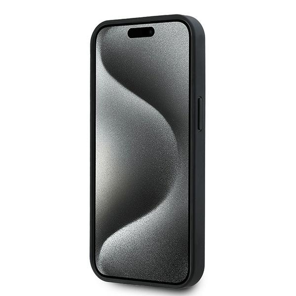 Karl Lagerfeld Karl Head MagSafe kotelo iPhone 15 Plus - Musta