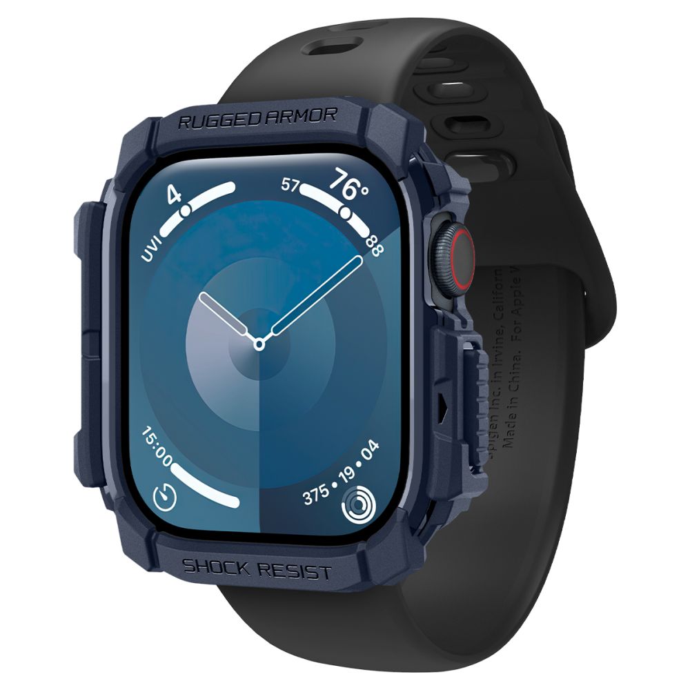 Spigen Kestävä panssarikotelo Apple Watch 10 46mm - laivastonsininen - laivastonsininen