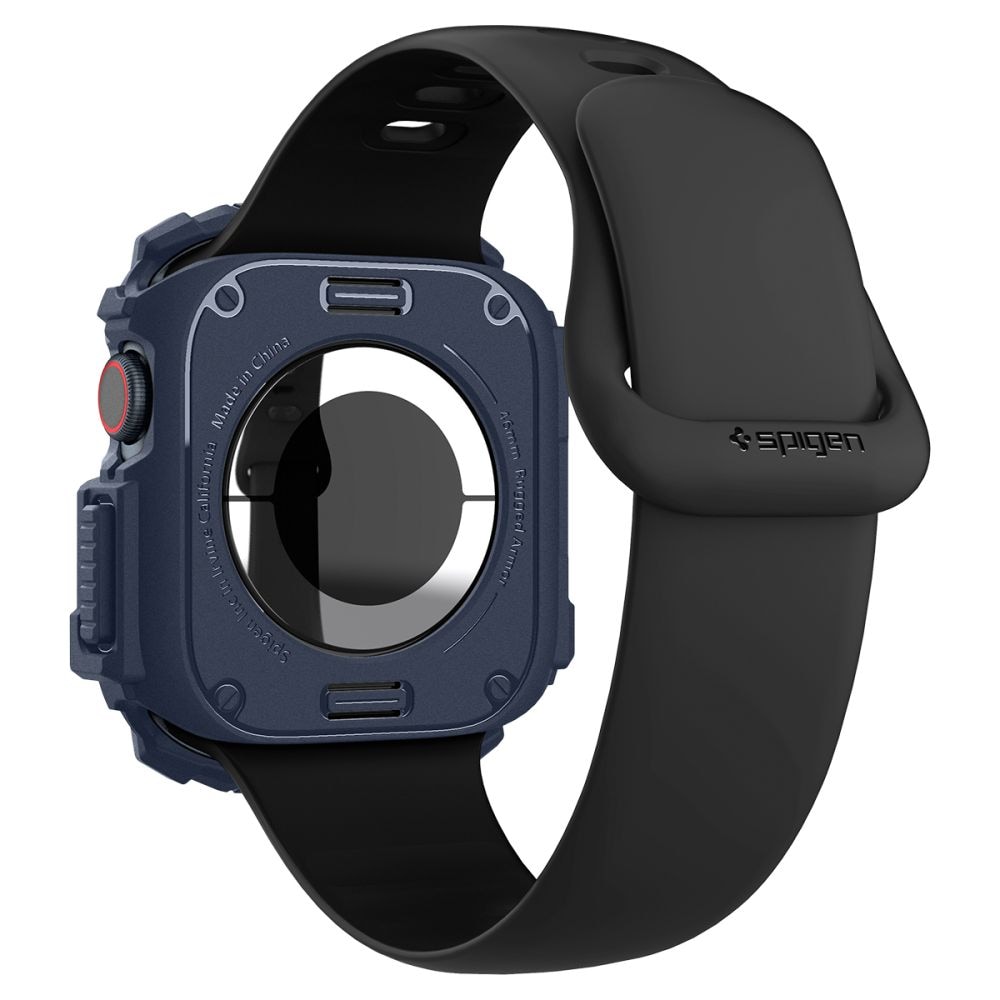 Spigen Kestävä panssarikotelo Apple Watch 10 46mm - laivastonsininen - laivastonsininen