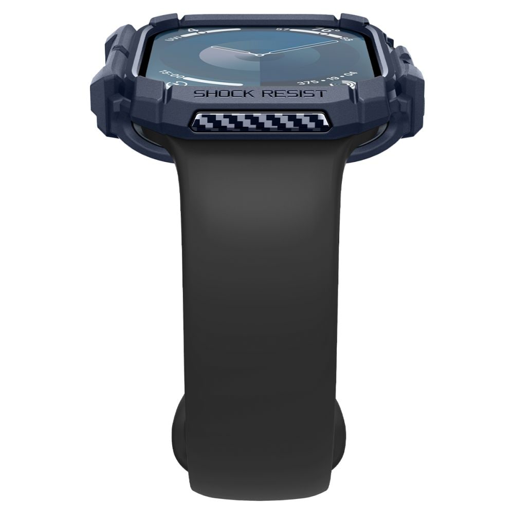 Spigen Kestävä panssarikotelo Apple Watch 10 46mm - laivastonsininen - laivastonsininen