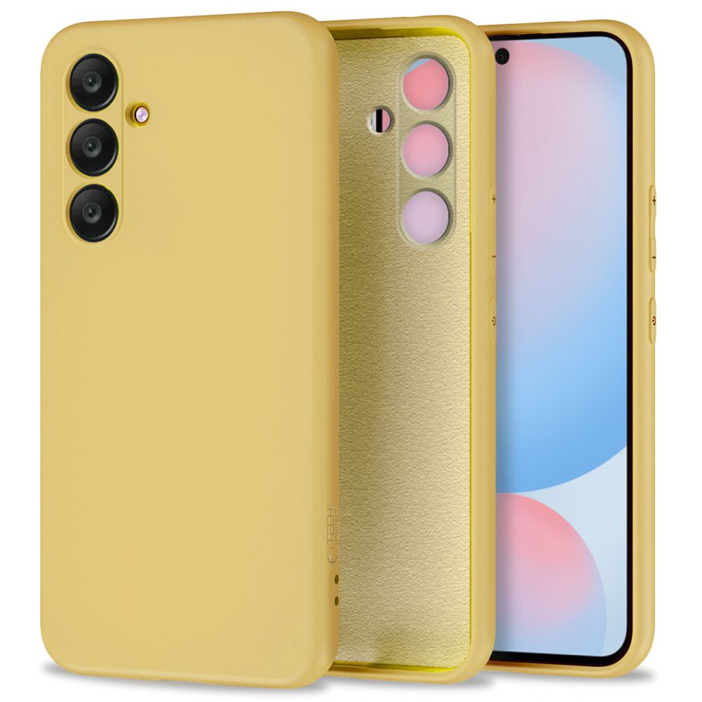 Tech-Protect Icon kotelo Samsung Galaxy S24 FE - keltainen