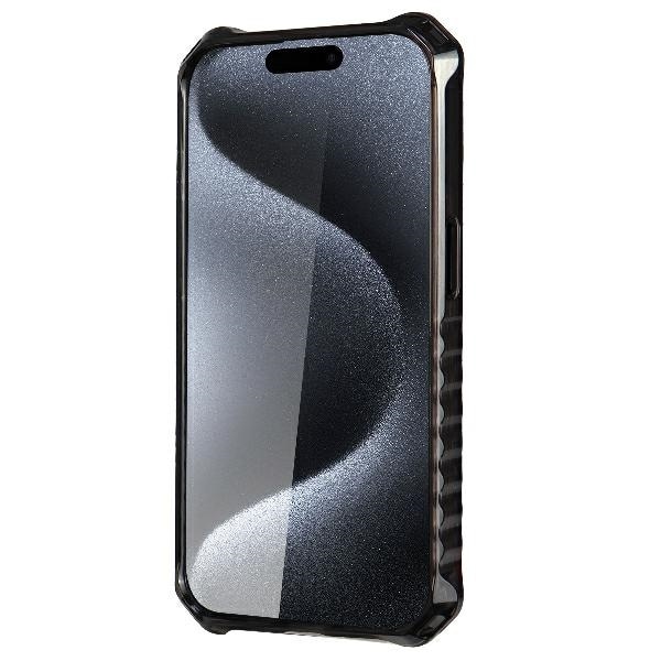 Audi IML Sport MagSafe Case iPhone 15 Pro 6.1" musta/musta kovakotelo AU-IMLMIP15P-RSQ/D2-BK