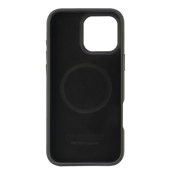 Audi Synteettinen nahka MagSafe iPhone 16 Pro Max 6.9" musta kotelo AU-TPUPCMIP16PM-GT/D3-BK