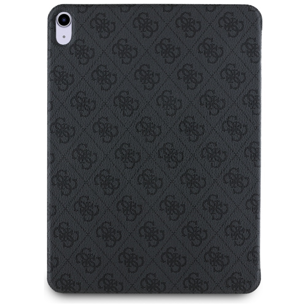 Guess Magnetic 4G Big Logo Suojakotelo iPad Air 11" (2024) - Musta Tablet-suojakotelo Jalustatoiminnolla