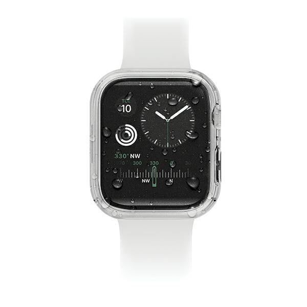 Uniq Nautic Apple Watch Series 7/8/9 41mm asia läpinäkyvä / kyyhkynen Clear