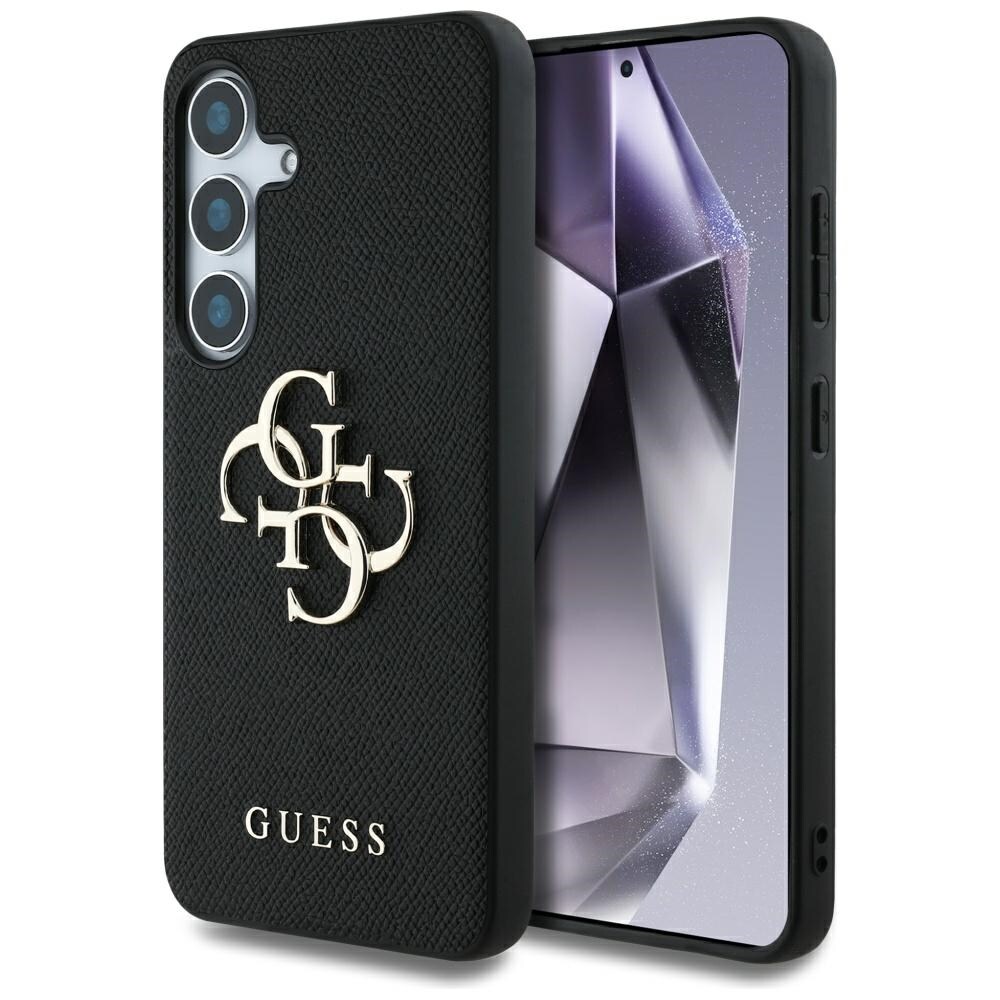 Guess Rakeinen Big 4G Logo Small Classic Logo kotelo Samsung Galaxy S25 Plus musta