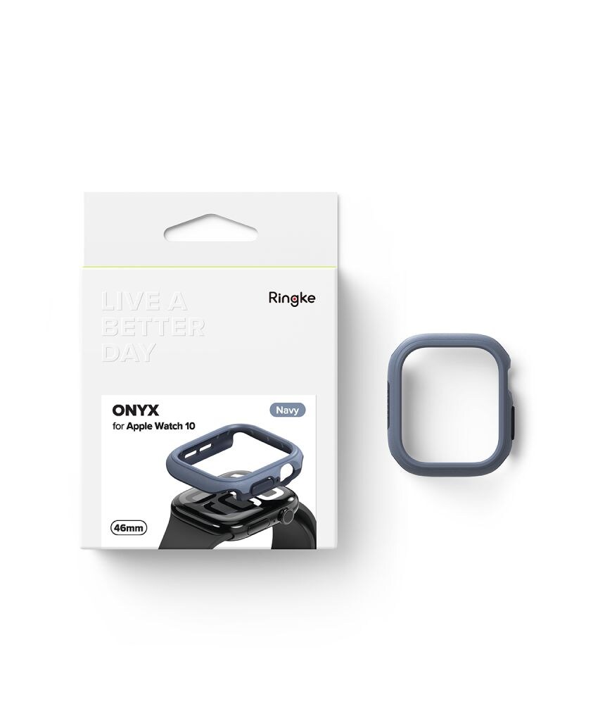 Ringke Onyx kotelo Apple kellolle 10 46mm - laivastonsininen