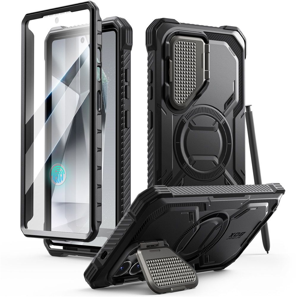 Supcase IBLSN Armorbox Mag kotelo Samsung Galaxy S25 Ultra - musta