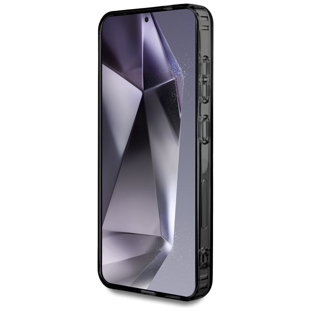 AMG Kaksikerroksinen Rhombs MagSafe kotelo Samsung Galaxy S25 - musta/punainen