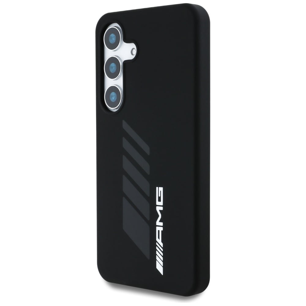 AMG Oversize Rhombs MagSafe kotelo Samsung Galaxy S25 - musta