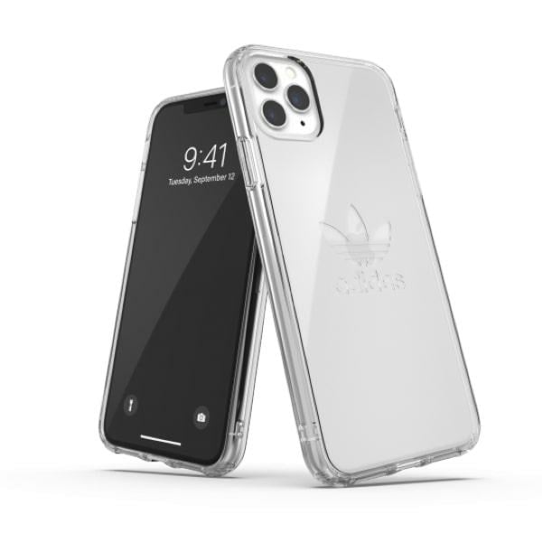 Adidas TAI PC tapauksessa iso logo iPhone 11 Pro Max - läpinäkyvä - läpinäkyvä