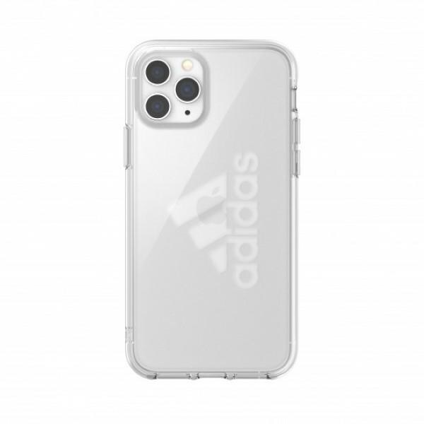 Adidas SP PC-kotelo iso logo iPhone 11 Pro - läpinäkyvä - läpinäkyvä