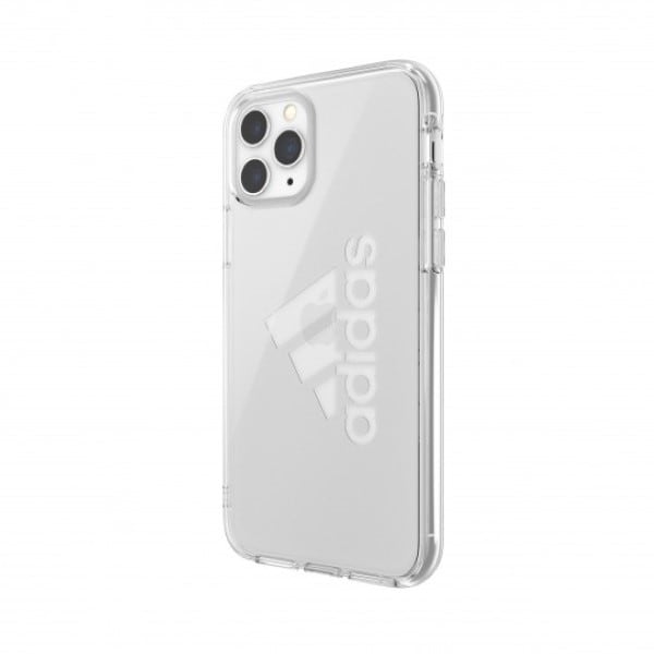 Adidas SP PC-kotelo iso logo iPhone 11 Pro - läpinäkyvä - läpinäkyvä