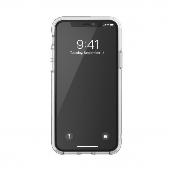 Adidas SP PC-kotelo iso logo iPhone 11 Pro - läpinäkyvä - läpinäkyvä