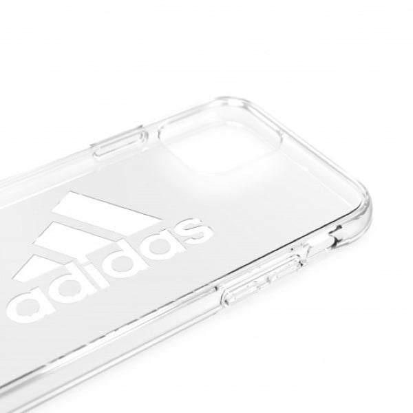 Adidas SP PC-kotelo iso logo iPhone 11 Pro - läpinäkyvä - läpinäkyvä