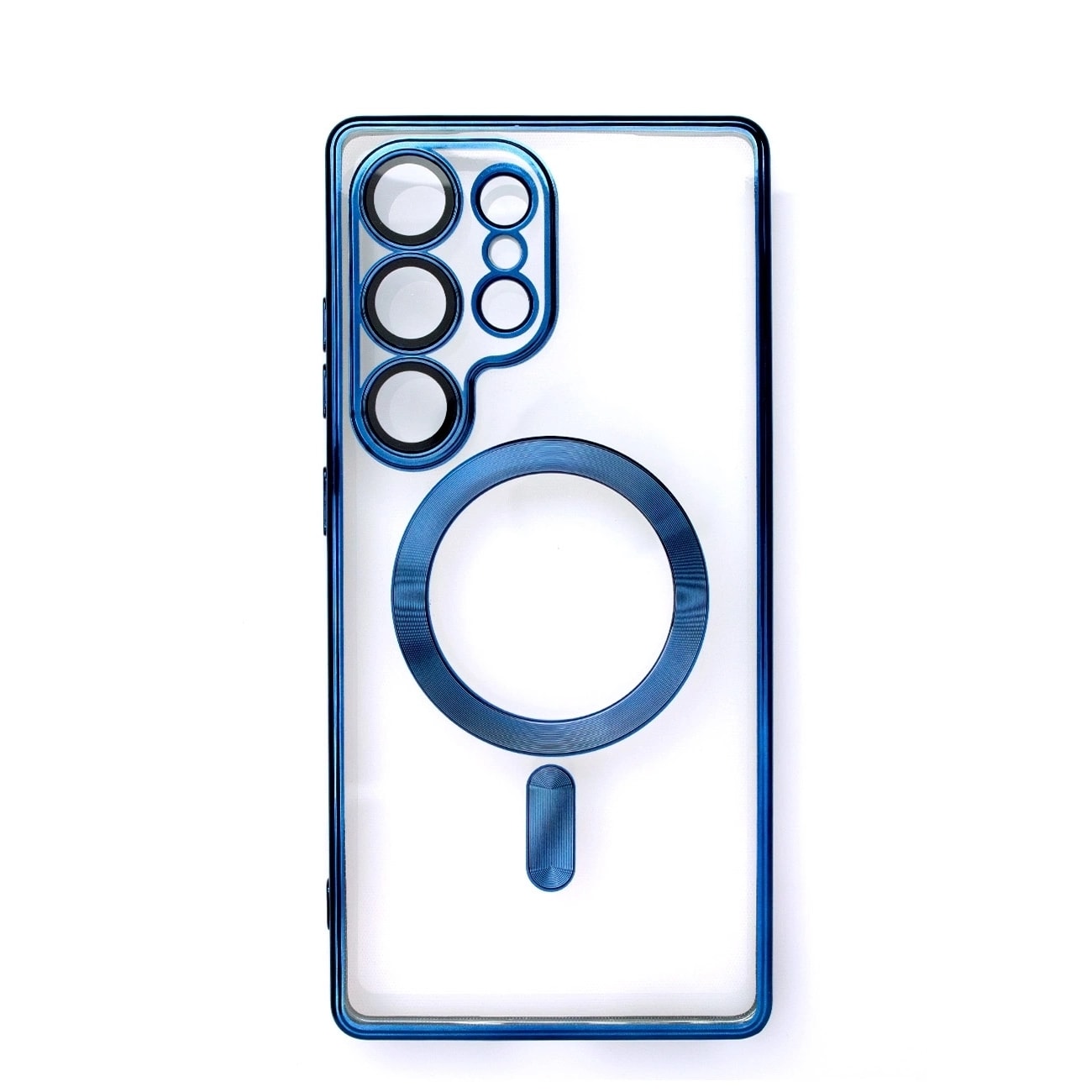 Galvanoitu kotelo MagSafe-järjestelmällä iPhone 16e:lle - sininen