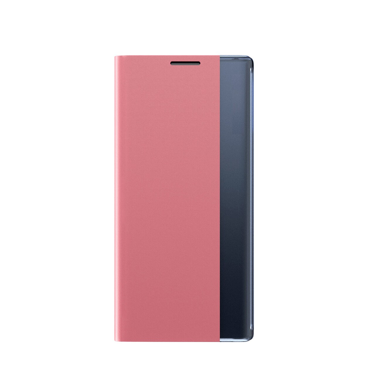 Uusi Sleep Case iPhone 16e Flip Cover jalustalla - vaaleanpunainen