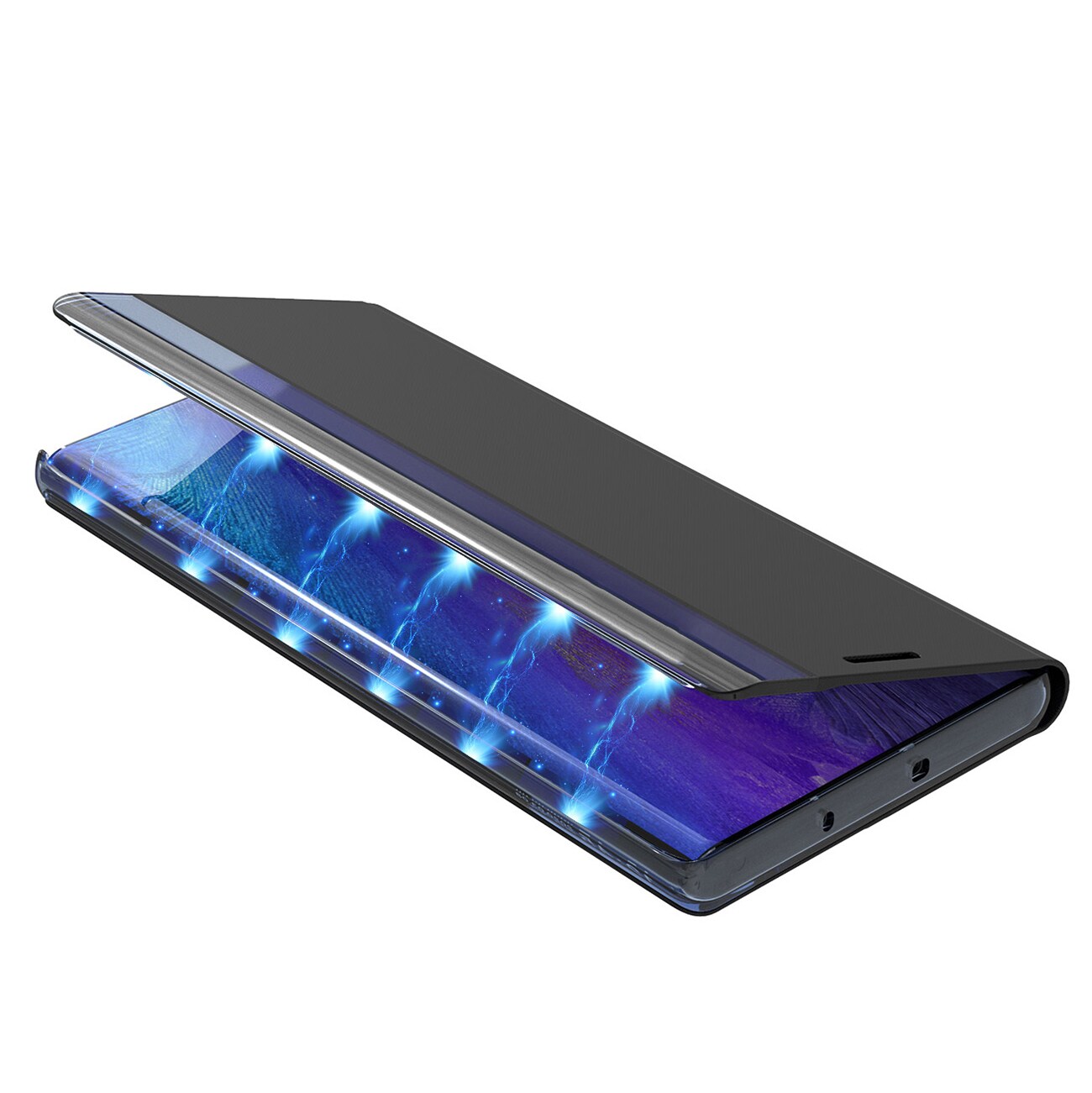 Uusi Sleep Case iPhone 16e Flip Cover jalustalla - vaaleanpunainen