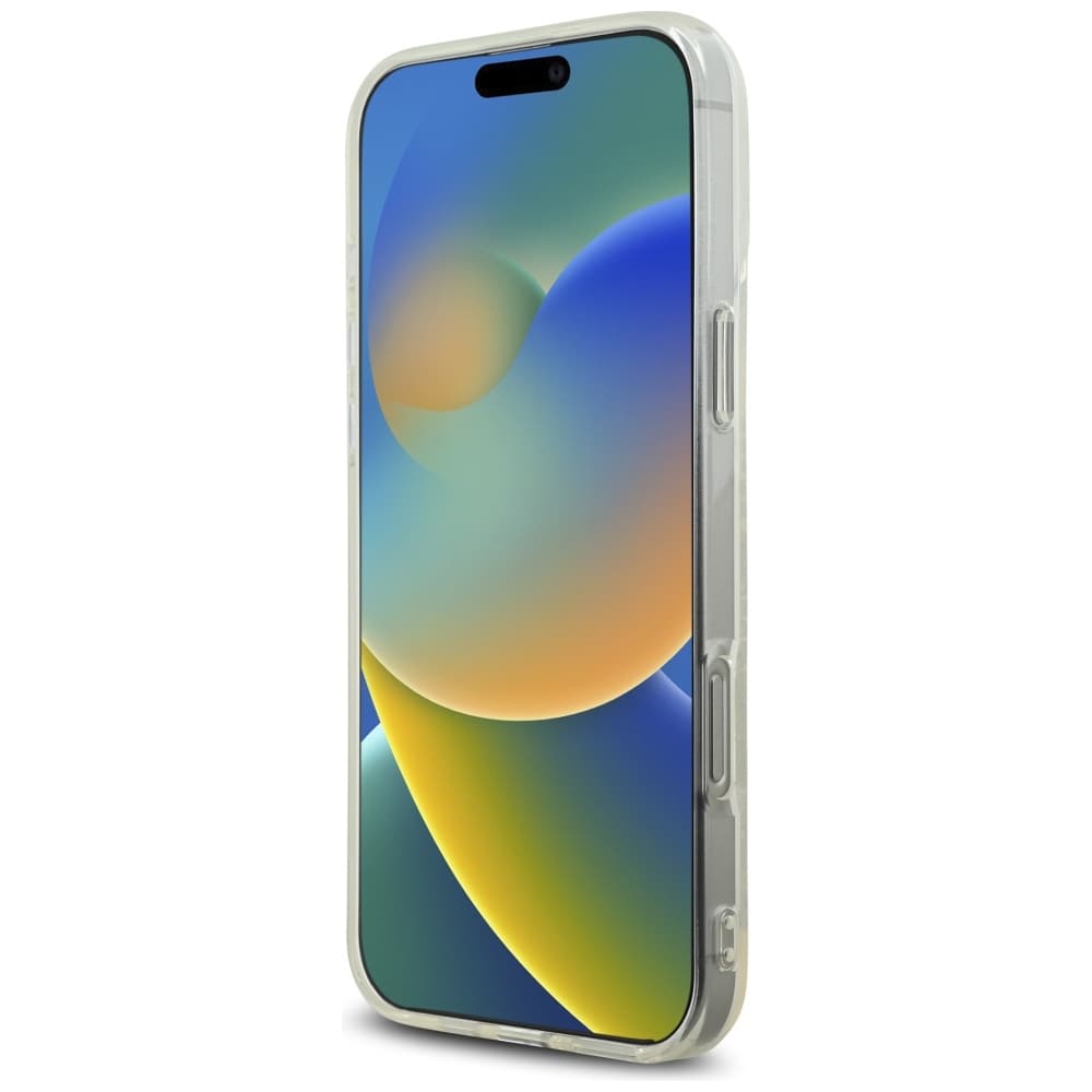 Karl Lagerfeld IML strassit Logo iPhone 16 Pro Case - Kirkas