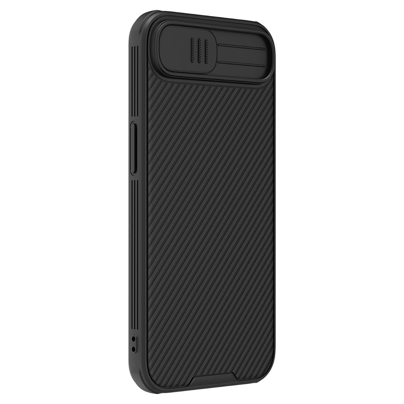 Nillkin CamShield Pro kotelo iPhone 16e - musta