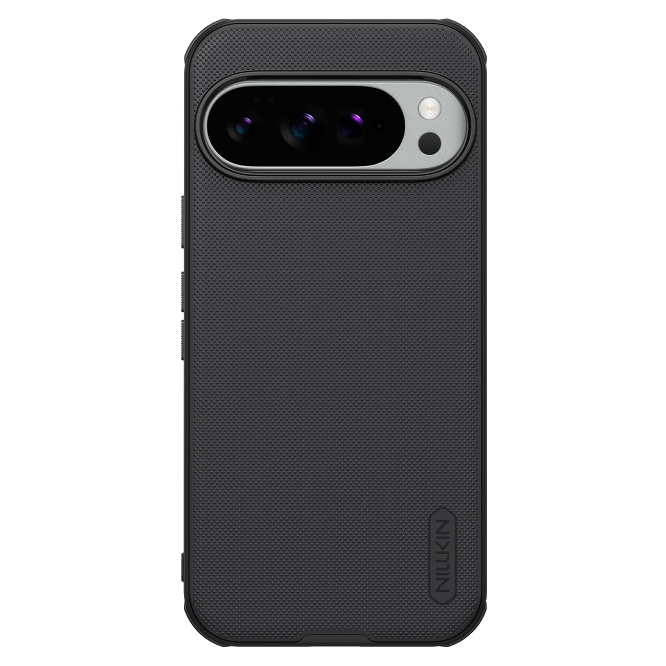 Nillkin Super Frosted Shield Pro kotelo Google Pixel 10/10 Pro:lle - musta