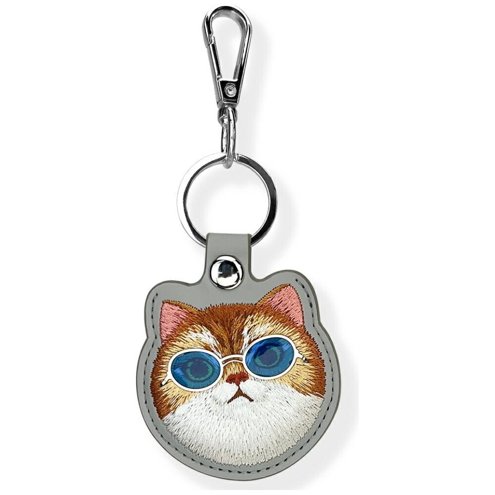 Nimmy Glasses Cool Cat Tracker Case - harmaa