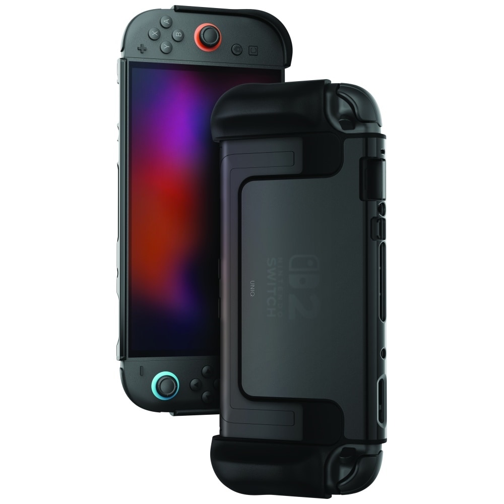 Uniq Hybrid Bytearmor kotelo Nintendo Switch 2:lle - musta