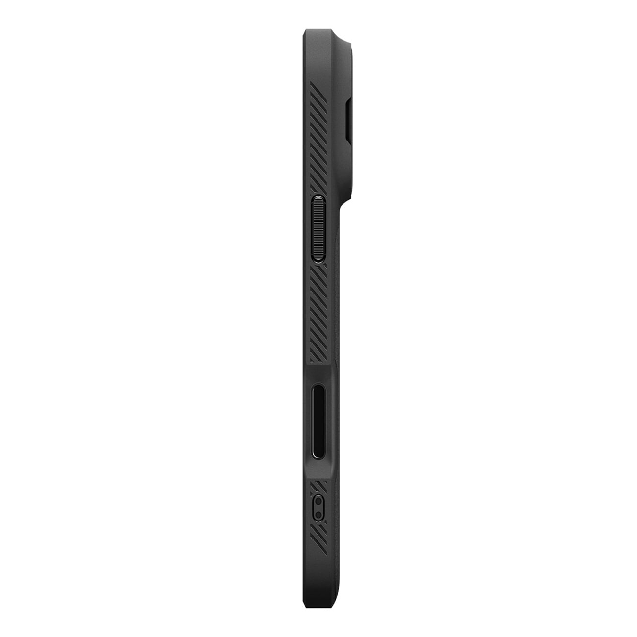 Spigen Optik Armor MagSafe -kotelo iPhone 17 Pro Maxille - musta
