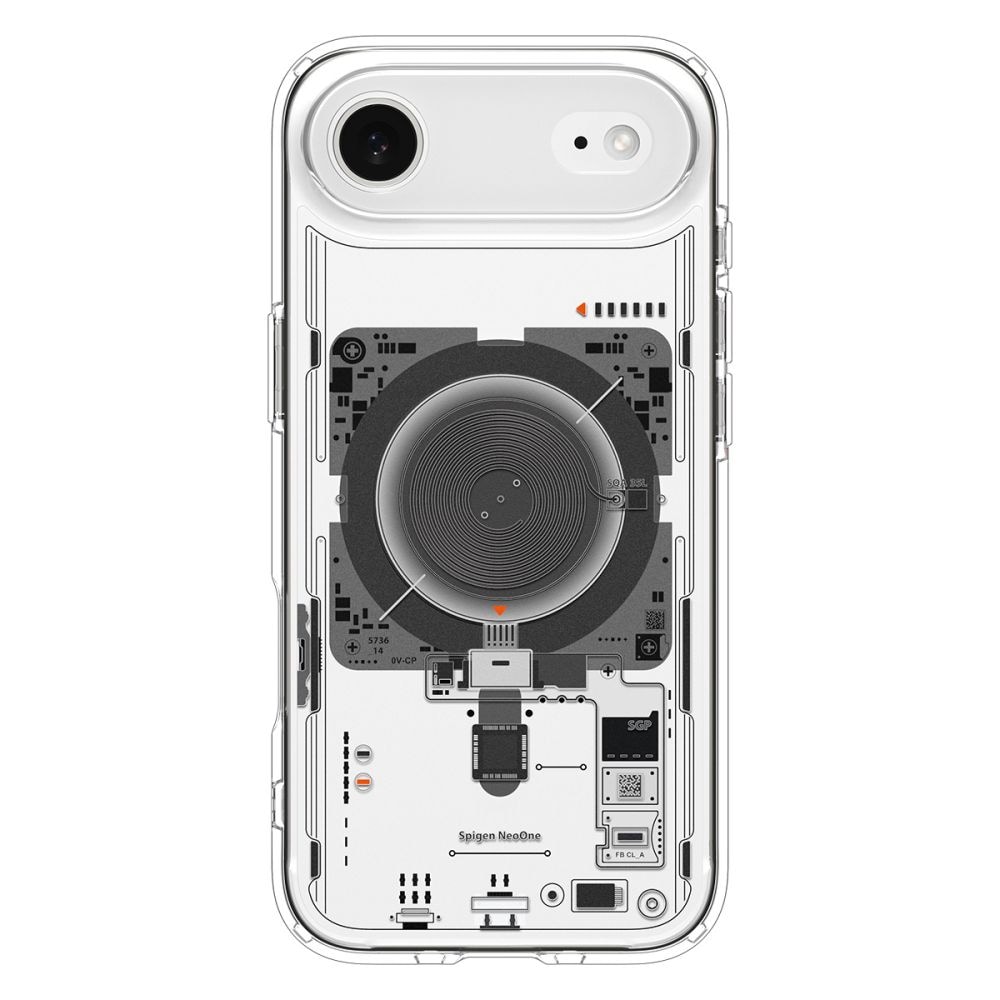 Spigen Ultra hybridi MagSafe kotelo iPhone 17 Air Neo One - Kirkas
