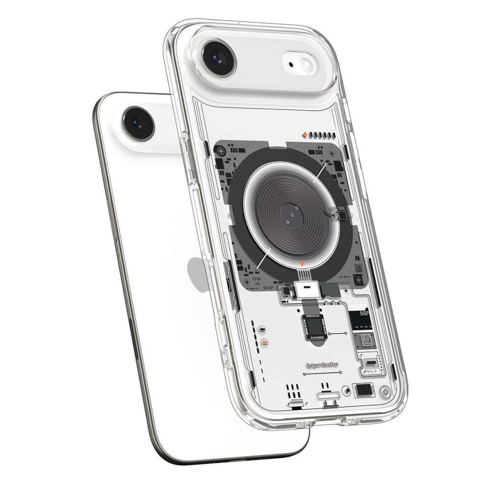 Spigen Ultra hybridi MagSafe kotelo iPhone 17 Air Neo One - Kirkas