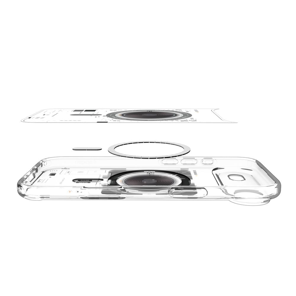 Spigen Ultra hybridi MagSafe kotelo iPhone 17 Air Neo One - Kirkas