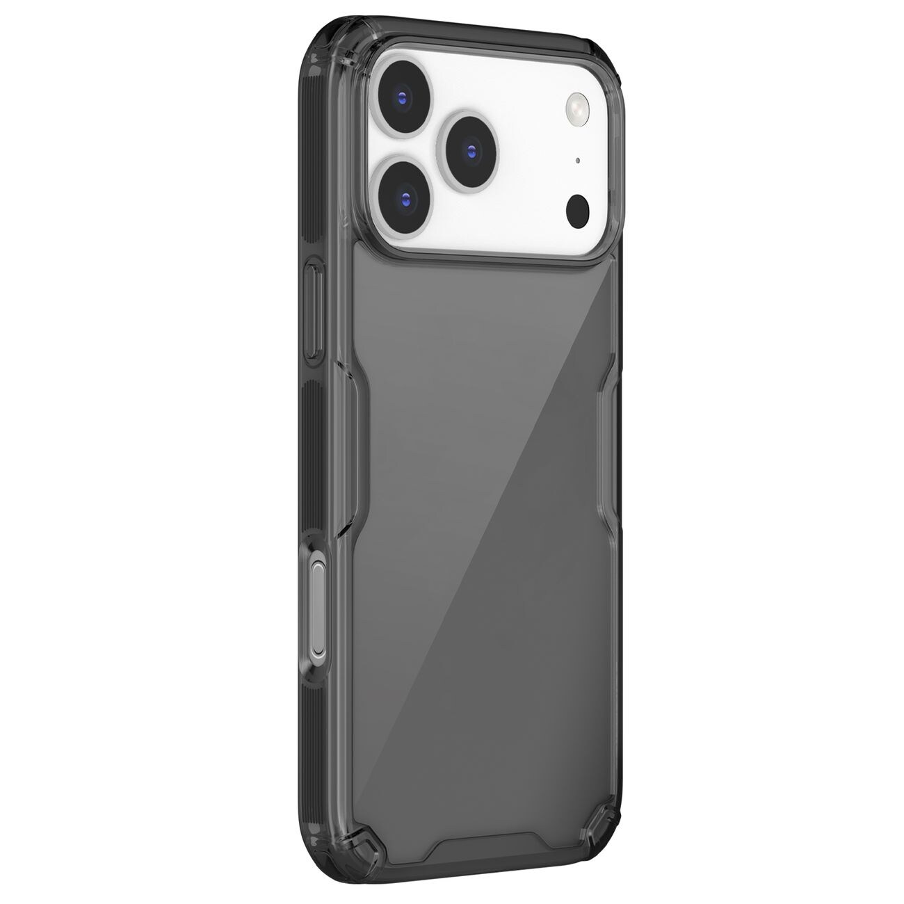 Nillkin Nature TPU Pro Case for iPhone 17 Pro Max - Läpikuultava musta