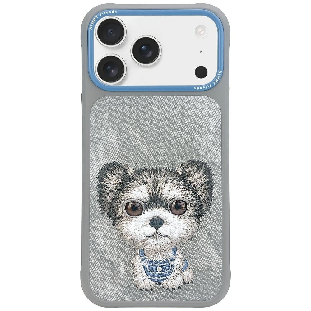 Nimmy Big Eyed Pet 2.0 Dog Case for iPhone 17 Pro - Grey
