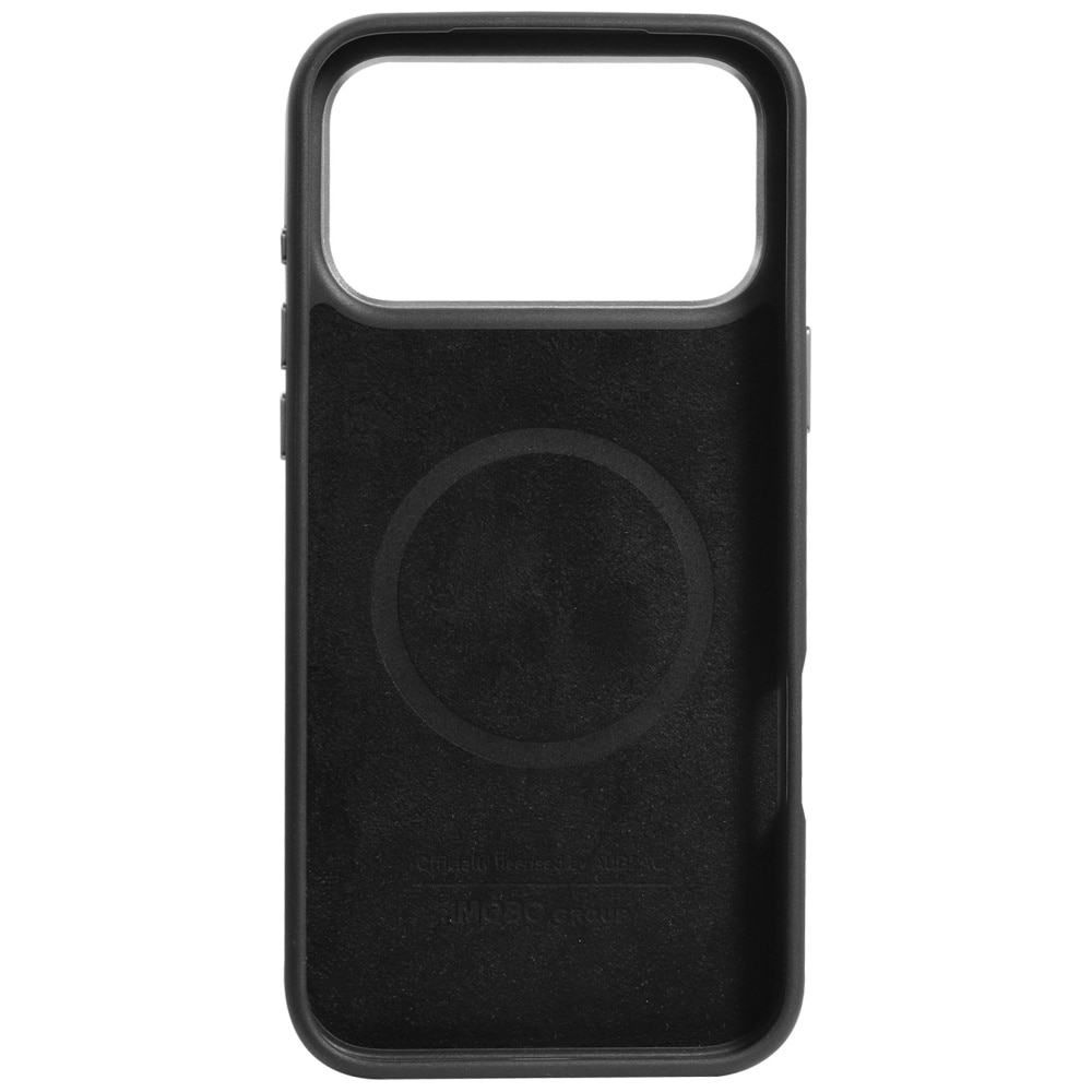 Audi A6 Synteettinen nahka MagSafe kotelo iPhone 17 Pro Max - musta