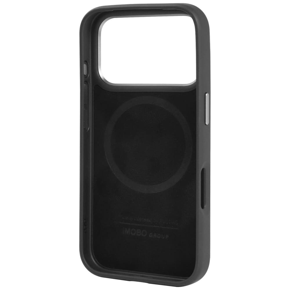 Audi A6 Synteettinen nahka MagSafe kotelo iPhone 17 Pro - musta