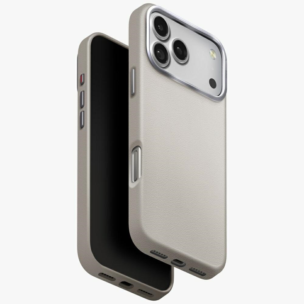 Uniq Lyden iPhone 17 Pro Max Magclick -latauskotelo - harmaa
