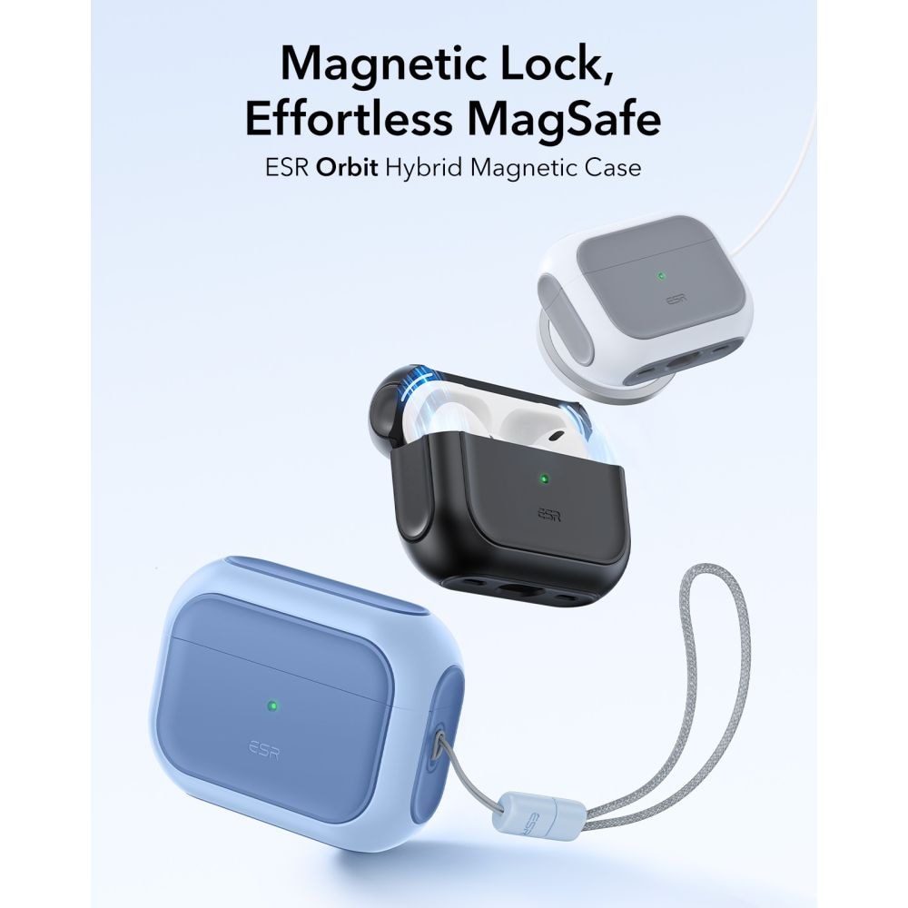 ESR Orbit Orbit Halolock MagSafe -kotelo AirPods Pro:lle - sininen