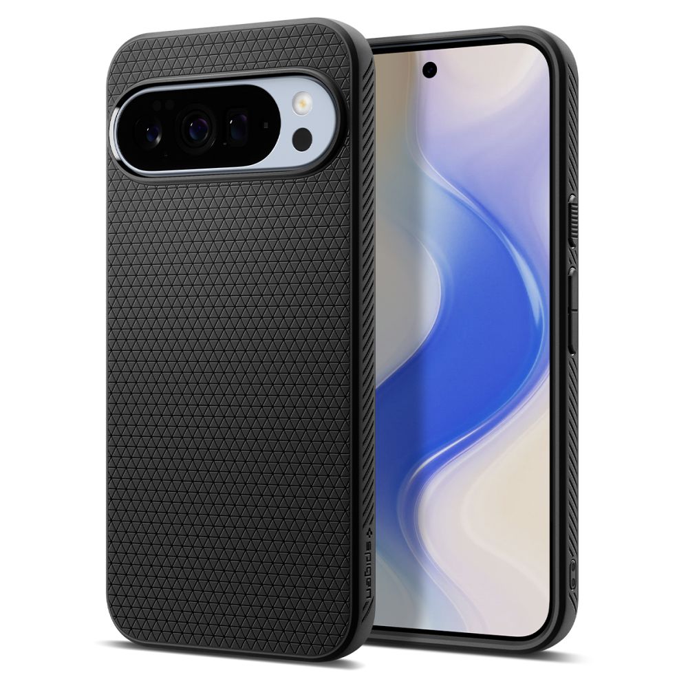Spigen Liquid Air kotelo Google Pixel 10 Pro XL:lle - matta musta