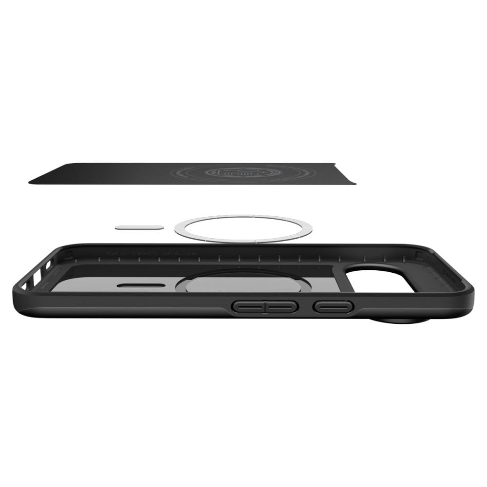Spigen Thin Fit Mag Mag MagSafe -kotelo Google Pixel 10 Pro XL:lle - musta