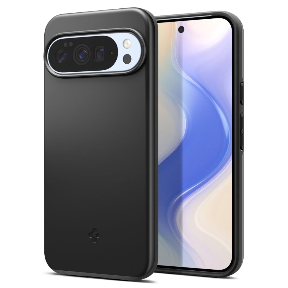 Spigen Thin Fit Mag Mag MagSafe -kotelo Google Pixel 10 Pro XL:lle - musta