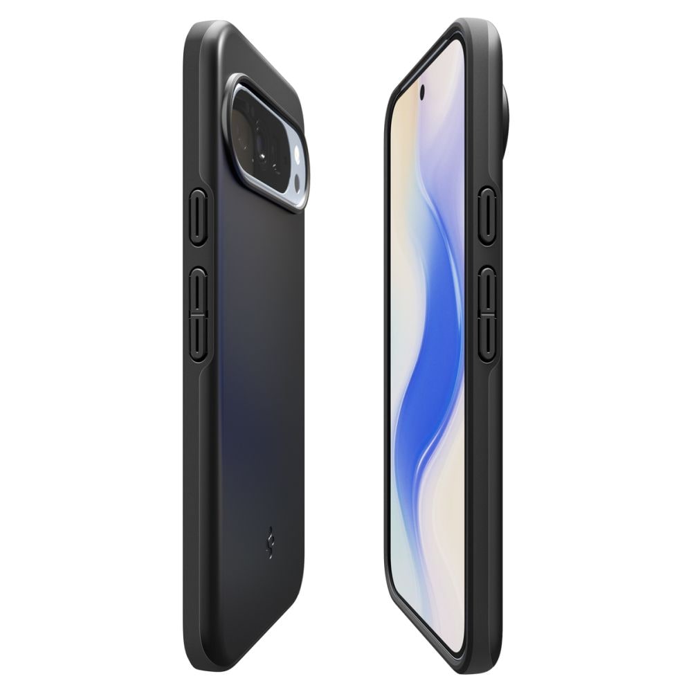 Spigen Thin Fit Mag Mag MagSafe -kotelo Google Pixel 10 Pro XL:lle - musta