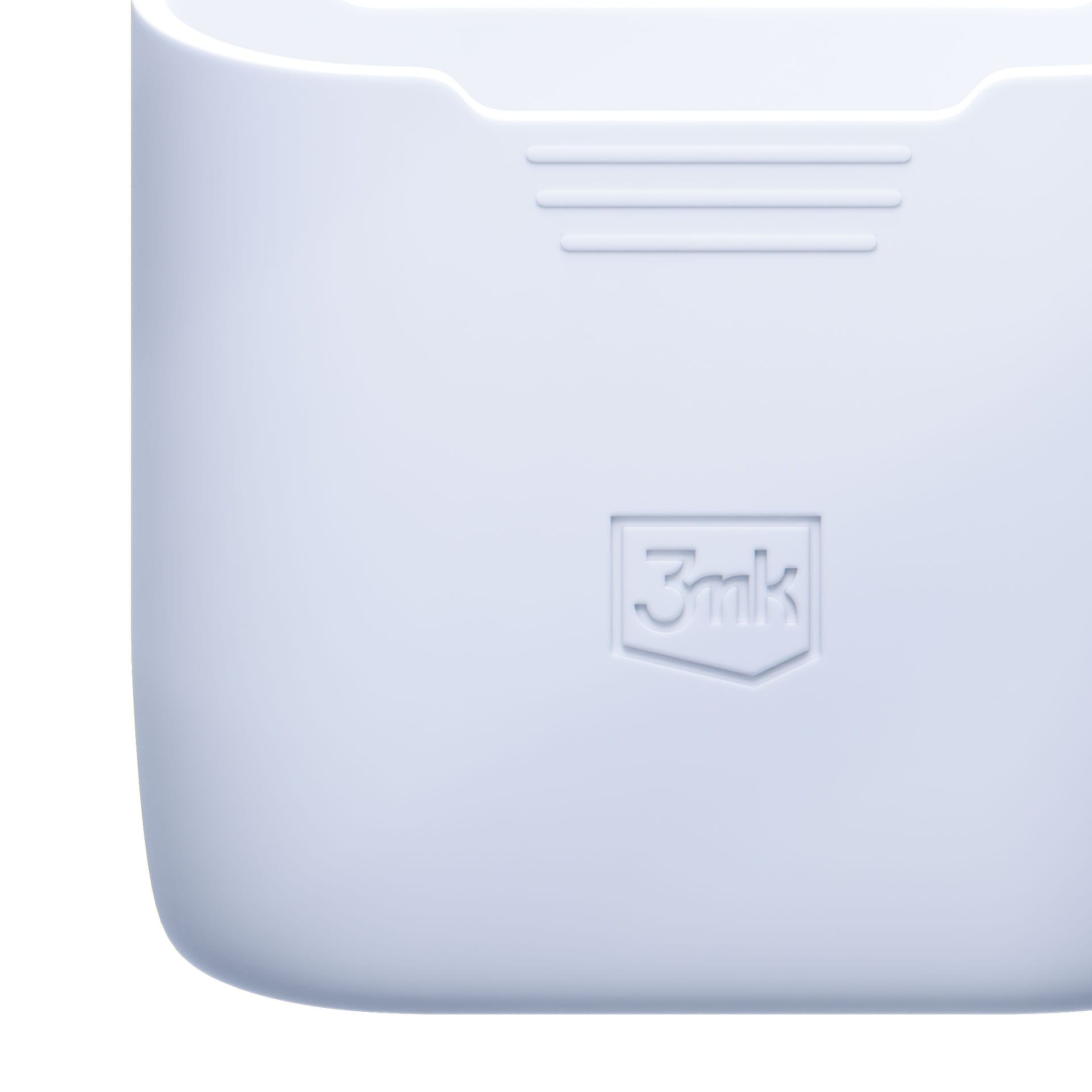 3mk Silikoni AirPods-kotelo AirPods Pro 3:lle - Valkoinen