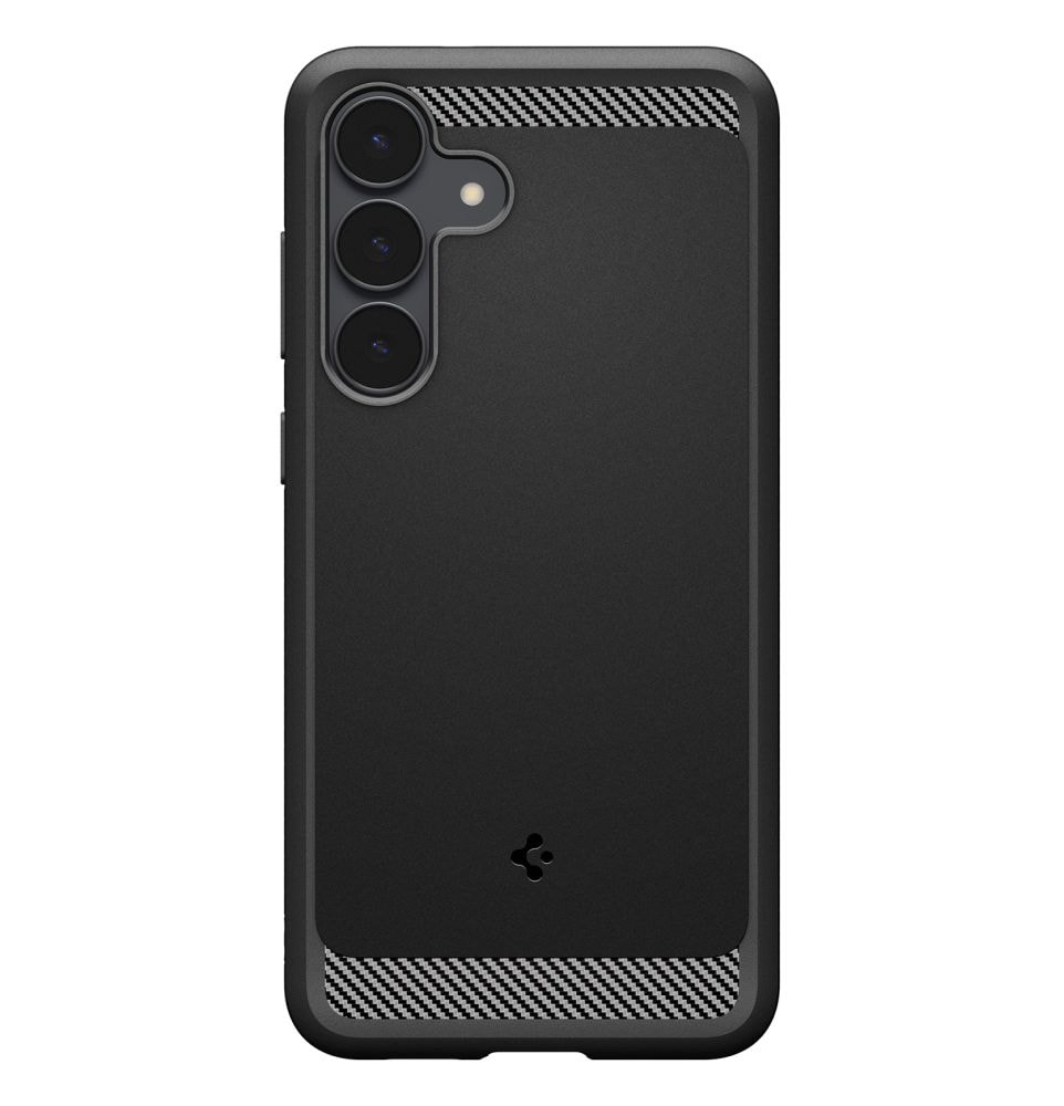 Spigen Kestävä panssarikotelo Samsung Galaxy S25 FE:lle - Matta musta