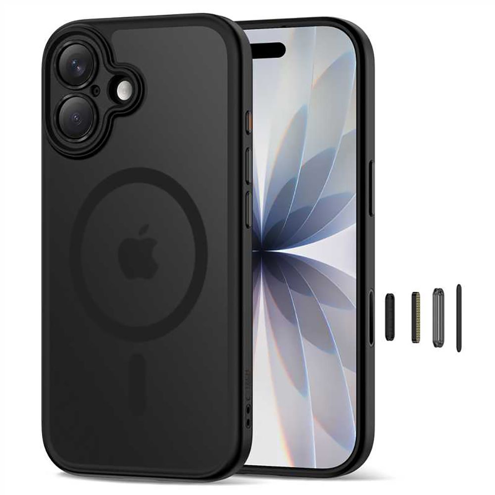 Tech-Protect Magpeak Magsafe CC -kotelo iPhone 17:lle - mattamusta