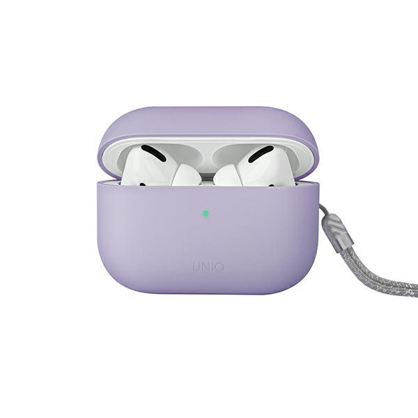 Uniq Lino Silikoni AirPods Pro 2 -kotelo - violetti
