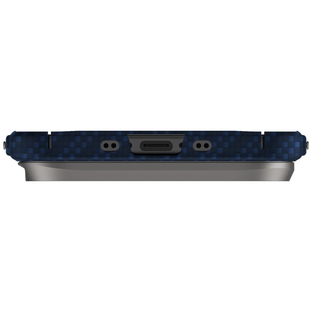 Uniq Keva EDGE Magclick -latauskotelo iPhone Airille - sininen