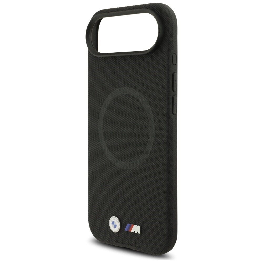 BMW M FW Metal Logo MagSafe -kotelo iPhone Air - mustalle - musta